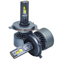 Лампы светодиодные DriveX AL-12US H4 H/L 57W SUPER CAN 9-36V 6K (2 шт)